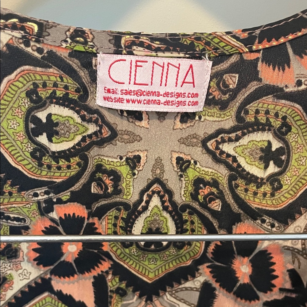 Patterned Kimono Duster - image 4